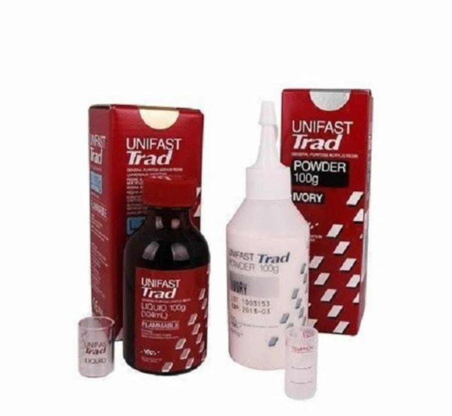 GC Unifast Trad — самотвердеющая акриловая пластмасса